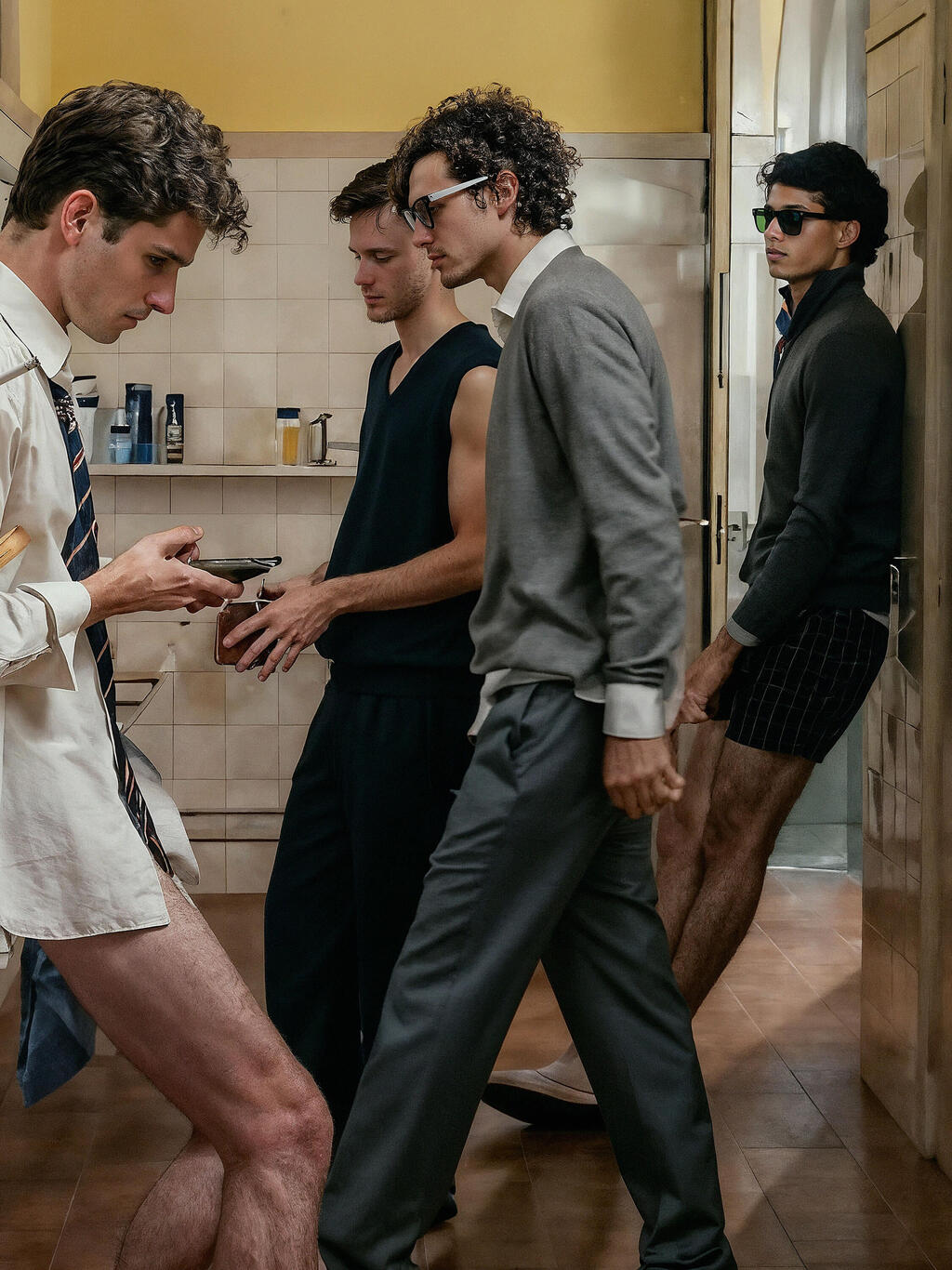 'Abroad, there is room for femininity, for softness, while here in Israel, less so' (Photo: Angel Chai Arviv) עבודה של אנחל חי ארביב ביריד "צבע טרי", 2026