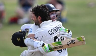Black Caps name 2026-27 central contract list with Devon Conway return
