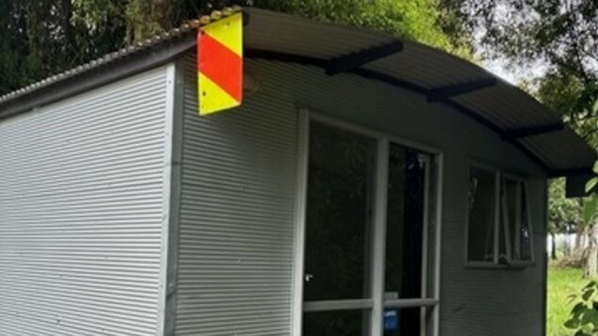 Appeal for help after cabin stolen in Hastings