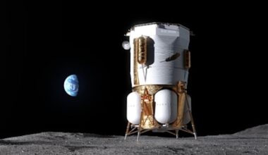 Artist impression of Blue Moon Mark 1 - Endurance (Credit : Blue Origin)