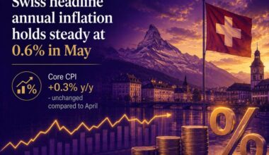 Swiss inflation holds steadier in May, core estimate remains subdued