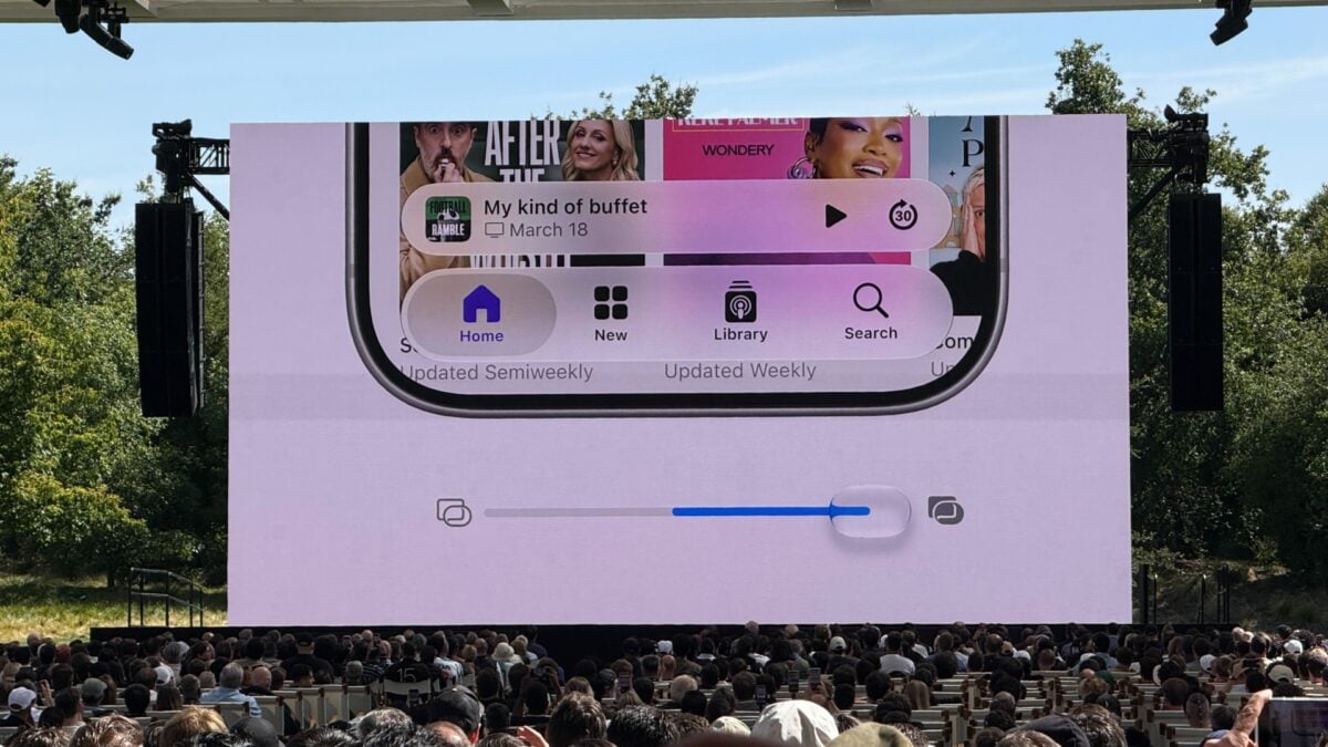 Apple Announces iOS 27 for iPhone With New Liquid Glass Slider