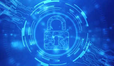Cyber security and information banner