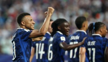 Fifa World Cup: Kylian Mbappe hits double as France reach knockout stage after rain-delayed Iraq match
