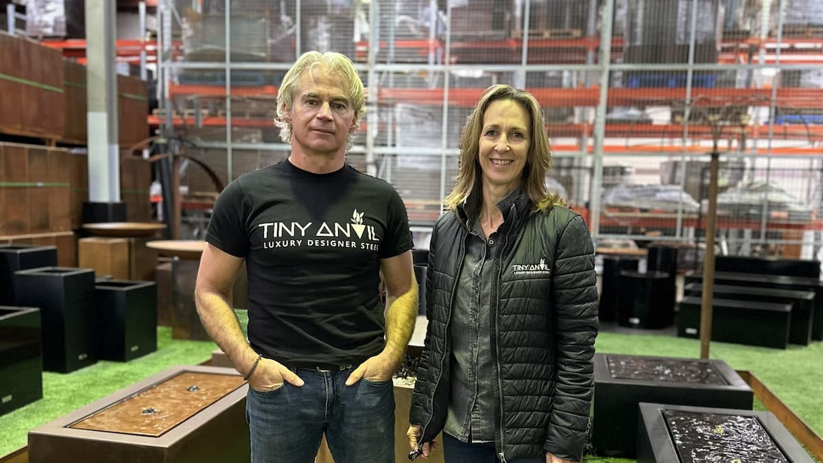 Tiny Anvil founders on swapping airline careers for garden design success