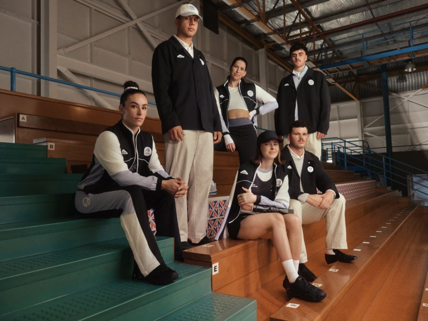 Commonwealth Games athletes model the uniform for Glasgow 2026.