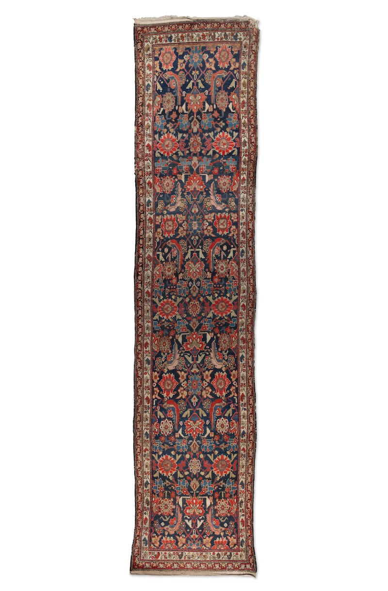 Turkish wool runner (€500-€800), Adam’s At Home auction