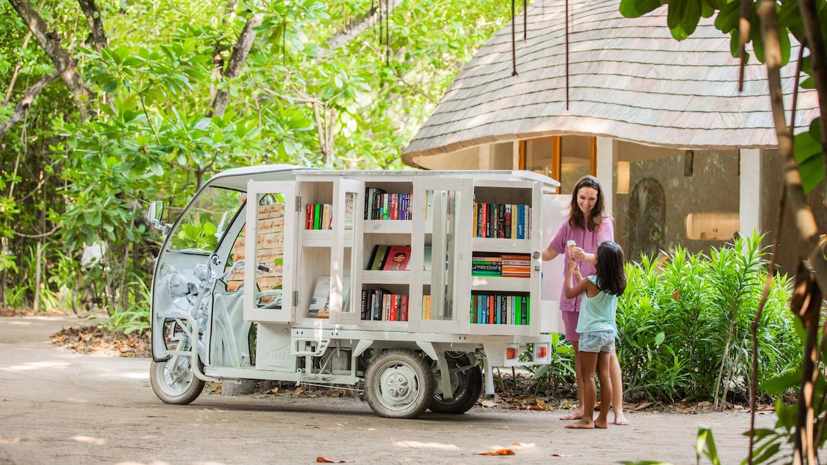 Maldives barefoot bookseller: Inside the dream job at Soneva Fushi