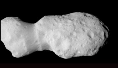 Lucy spacecraft finds a wobbling asteroid shaped like a peanut