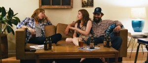 DRINKING BUDDIES, l-r: Anna Kendrick, Olivia Wilde, Jake Johnson, 2013, ©Magnolia Pictures/courtesy Everett Collection