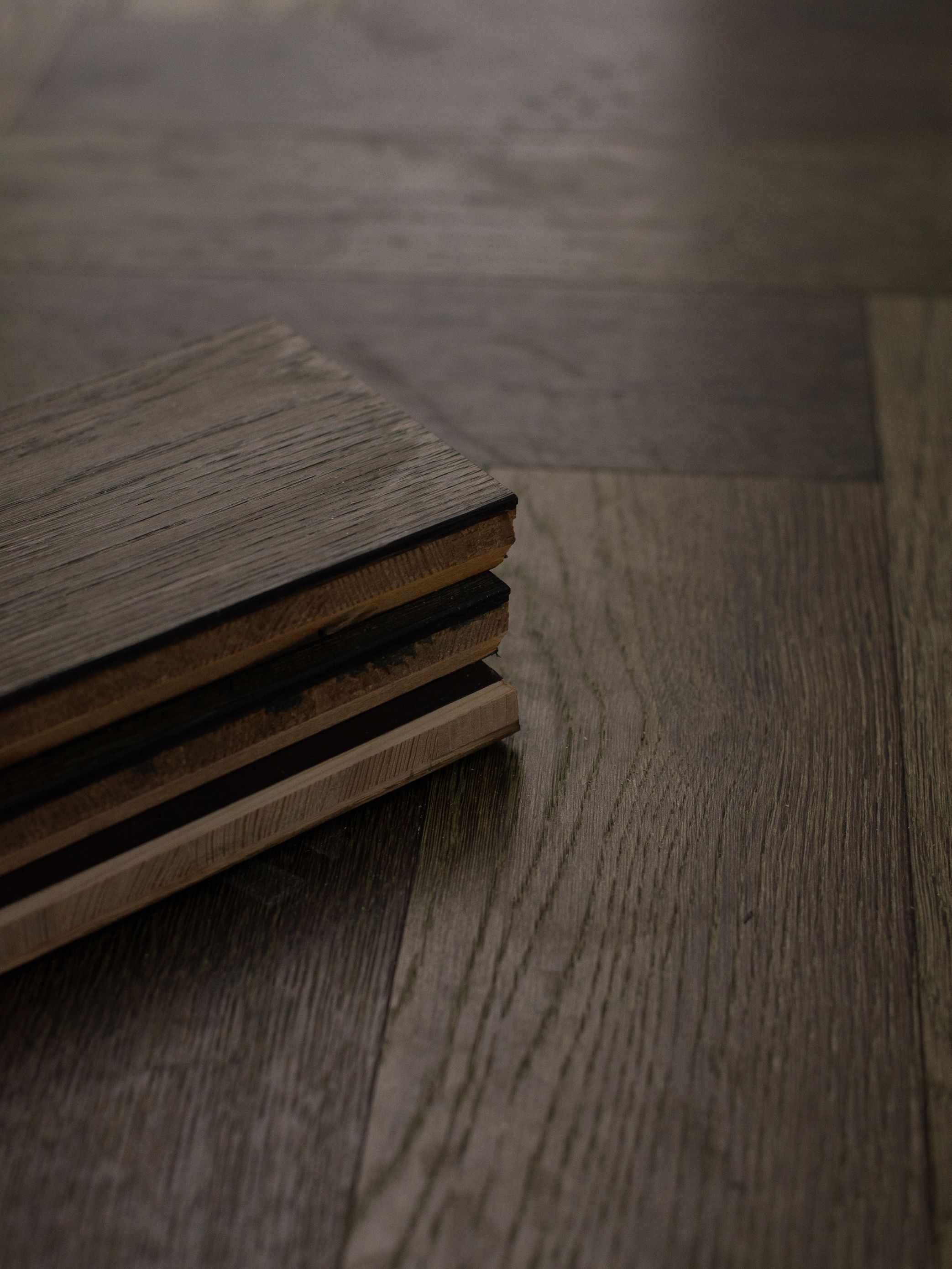 a close up of wooden floor boards