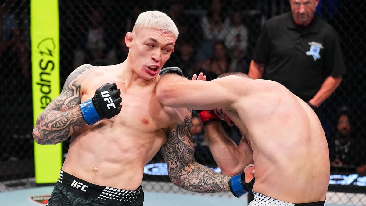 UFC: Navajo Stirling claims second-round win over Ion Cutelaba – On The Up