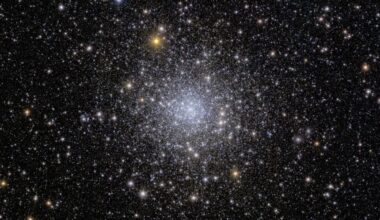 This is NGC 6397, one of the closest globular clusters (GCs) to the Milky Way. Astronomers found an M-dwarf brightness gap in the cluster. While the same gap has been detected elsewhere, this is the first time it's been detected in a GC. Image Credit: ESA/Euclid/Euclid Consortium/NASA, image processing by J.-C. Cuillandre (CEA Paris-Saclay), G. Anselmi