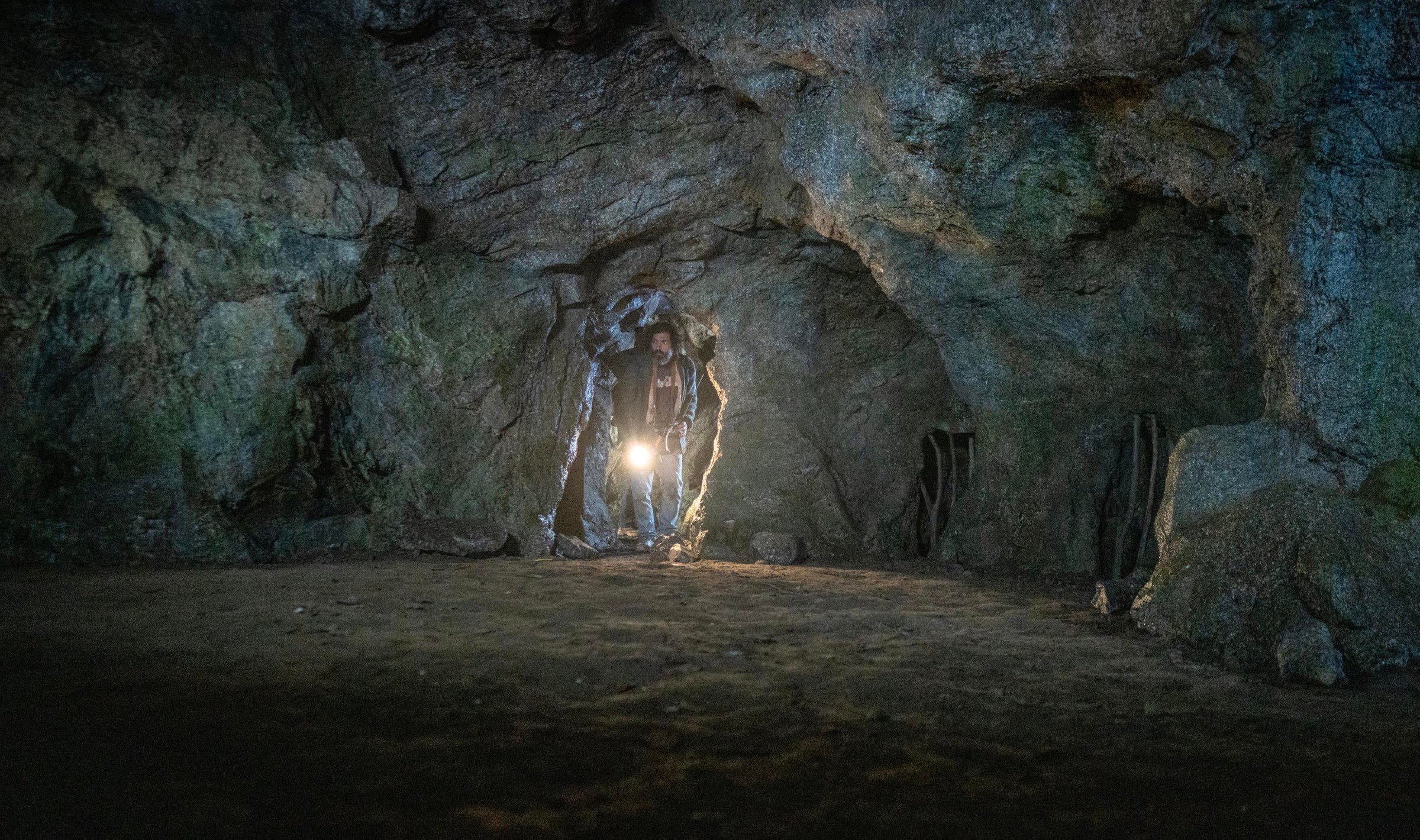 A still photo from season 4 of the TV series From.