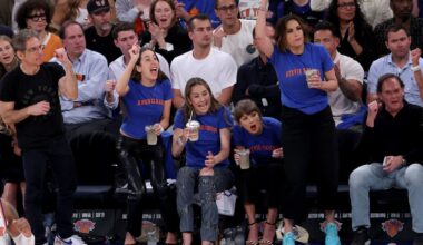 Knicks v Spurs: Taylor Swift, Timothee Chalamet among famous faces at NBA game