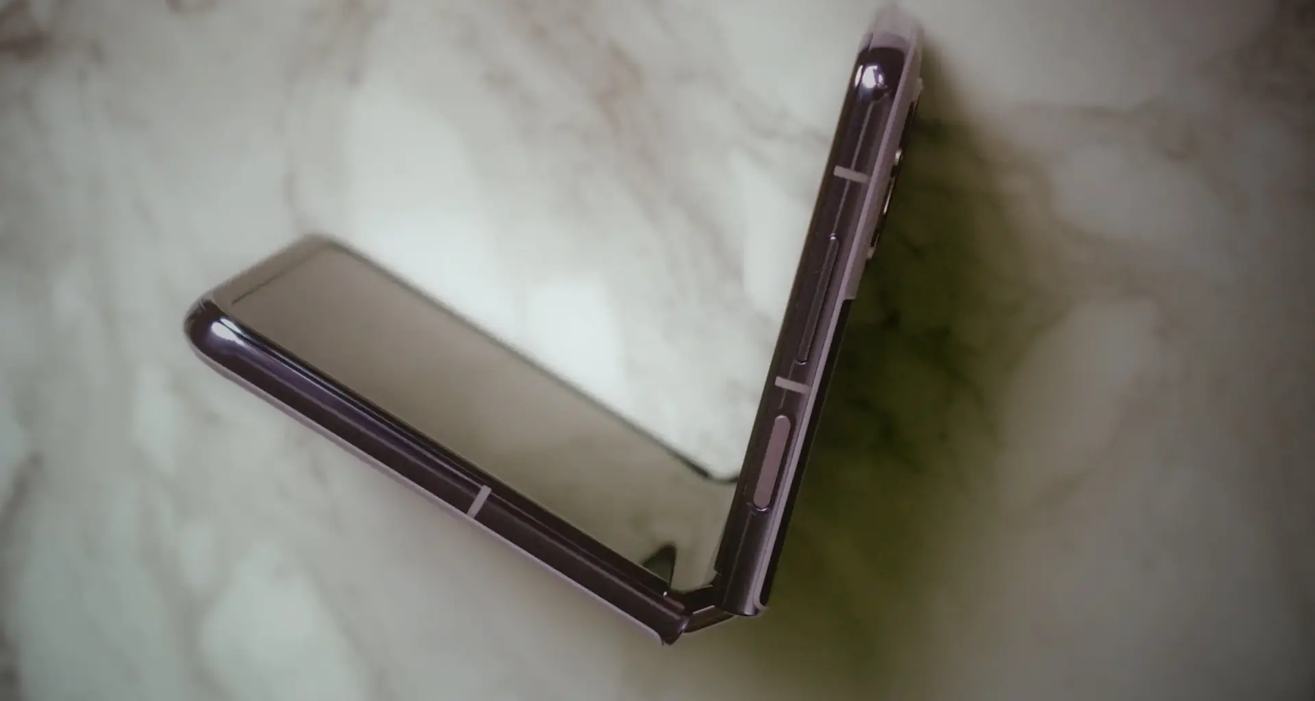 Photo of a folding Android device, used to illustrate a story about a rumored liquid metal hinge for the first folding iPhone