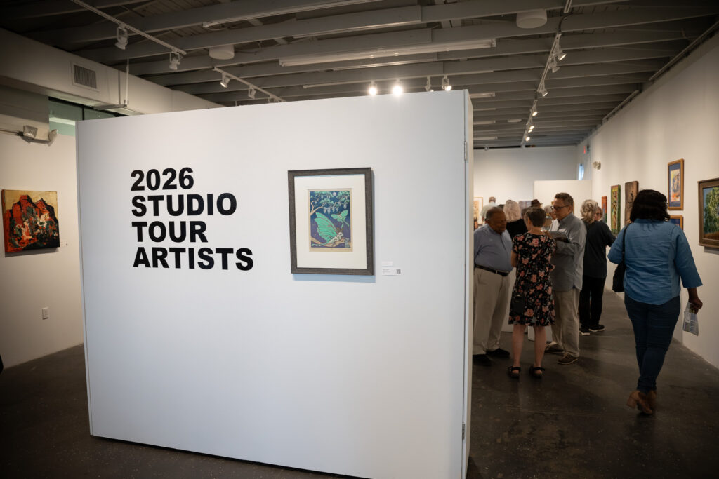 GFAA hosted a kickoff party on Friday night that was open to the public and included many studio tour artists.