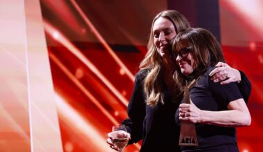Jacinda Ardern jokes about Aussie ‘Kiwi talent theft’ at Aria Hall of Fame