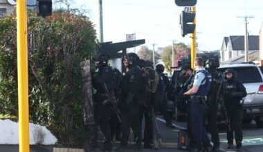 Person taken into custody on Christchurch’s Stanmore Rd after armed police callout
