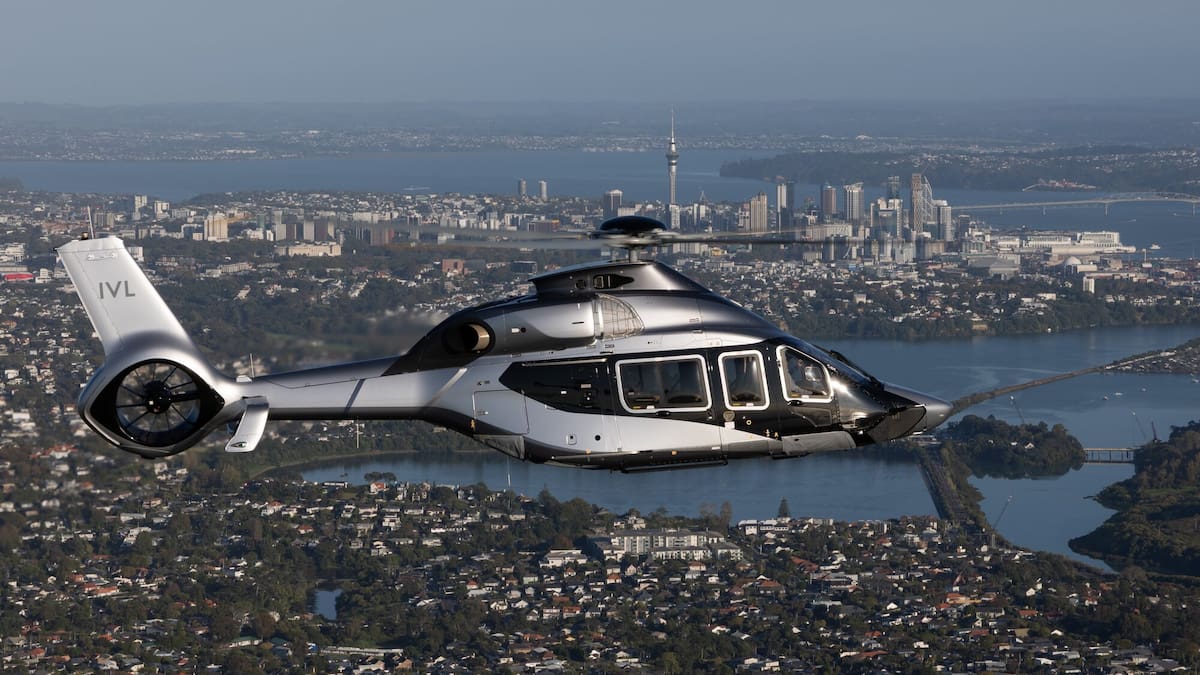 Airbus delivers quieter, cleaner ACH160 helicopter to Auckland operator Advanced Flight