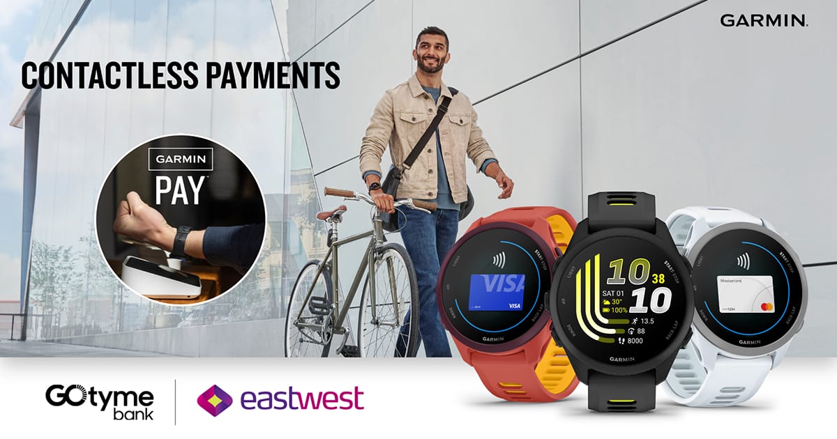 Paying via Garmin smartwatch now in PH