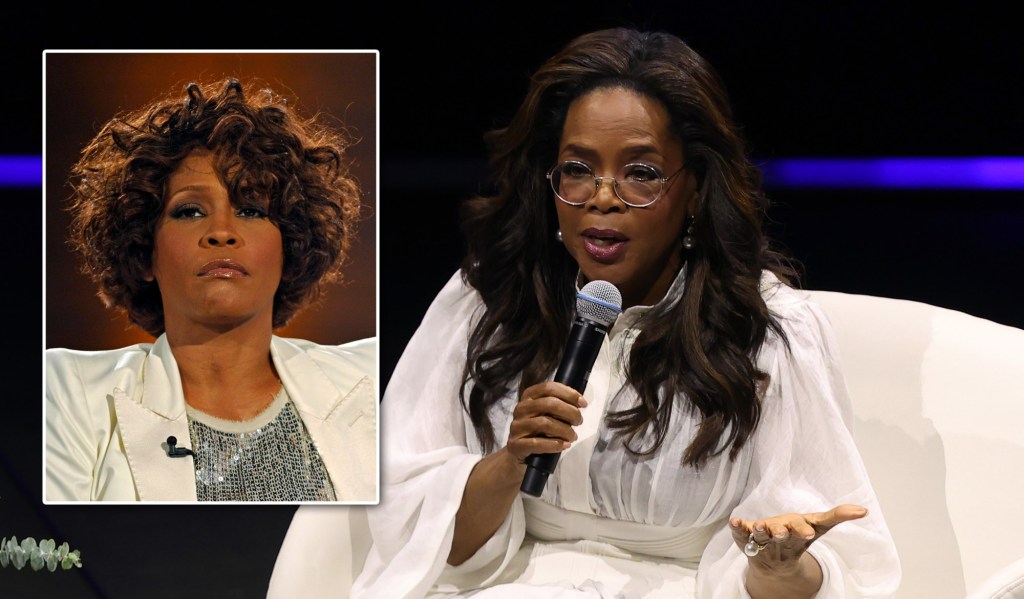 Oprah Winfrey: Whitney Houston fell off talk show stage amid relapse