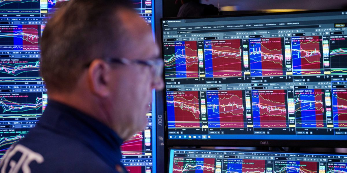 Tech stocks lead market bloodbath as fears of Fed rate hikes add to worries about the AI boom