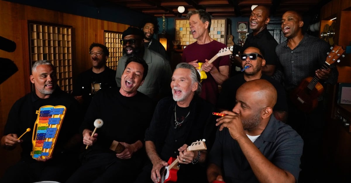 Watch Kenny Loggins, Kevin Bacon Perform 'Footloose' on Classroom Instruments
