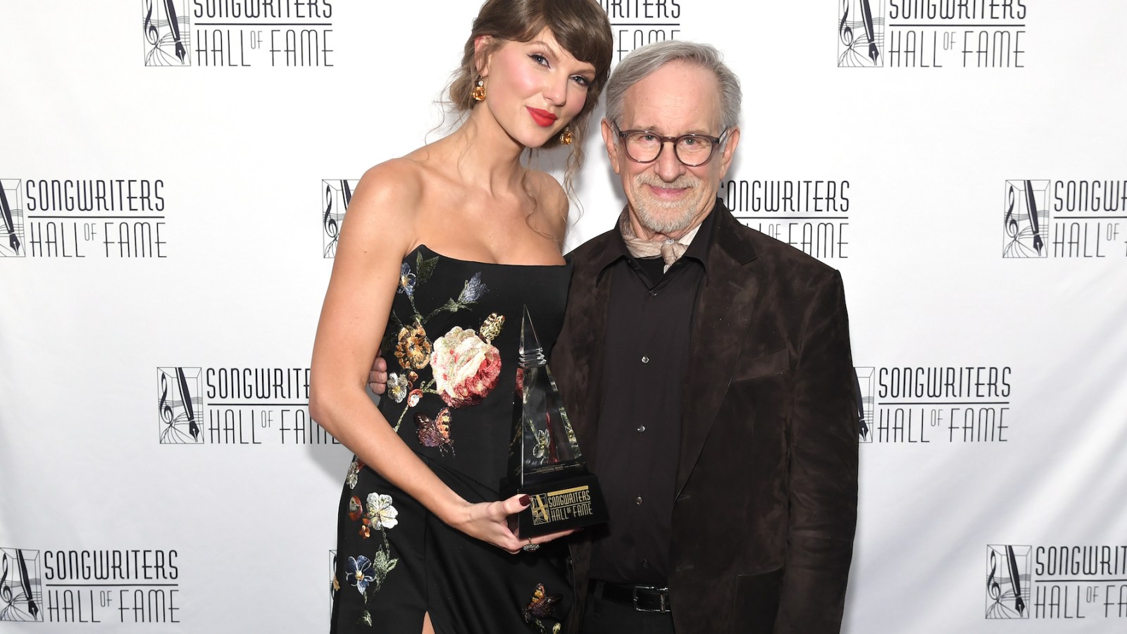 Steven Spielberg Praises Taylor Swift at Songwriters Hall of Fame
