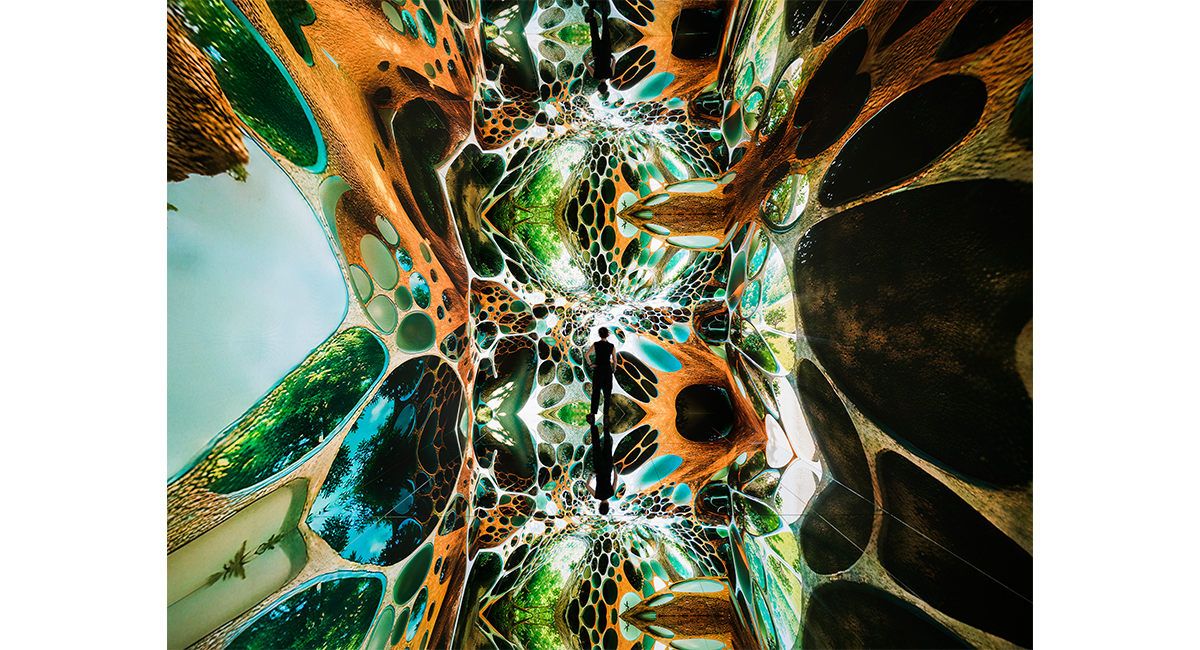 Immersive AI art at DATALAND AI art museum