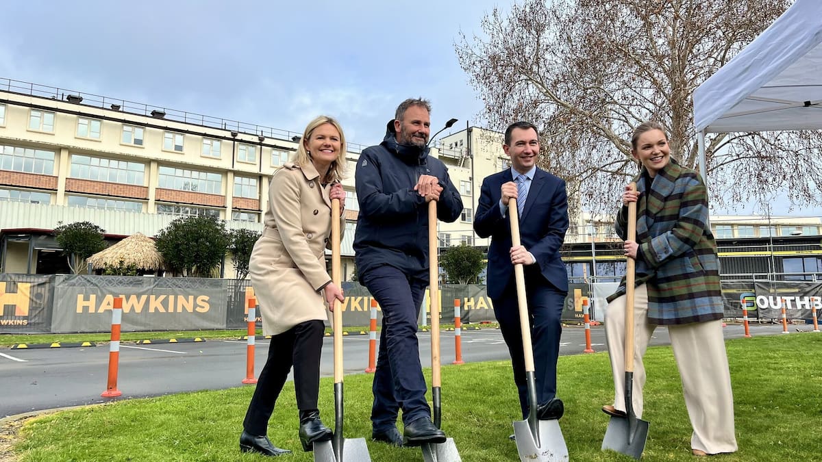 First sod turned on $44.8m Hawke’s Bay Cancer Centre