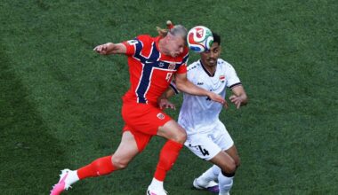 Fifa World Cup: Erling Haaland nets first World Cup goals in Norway’s 4-1 win over Iraq