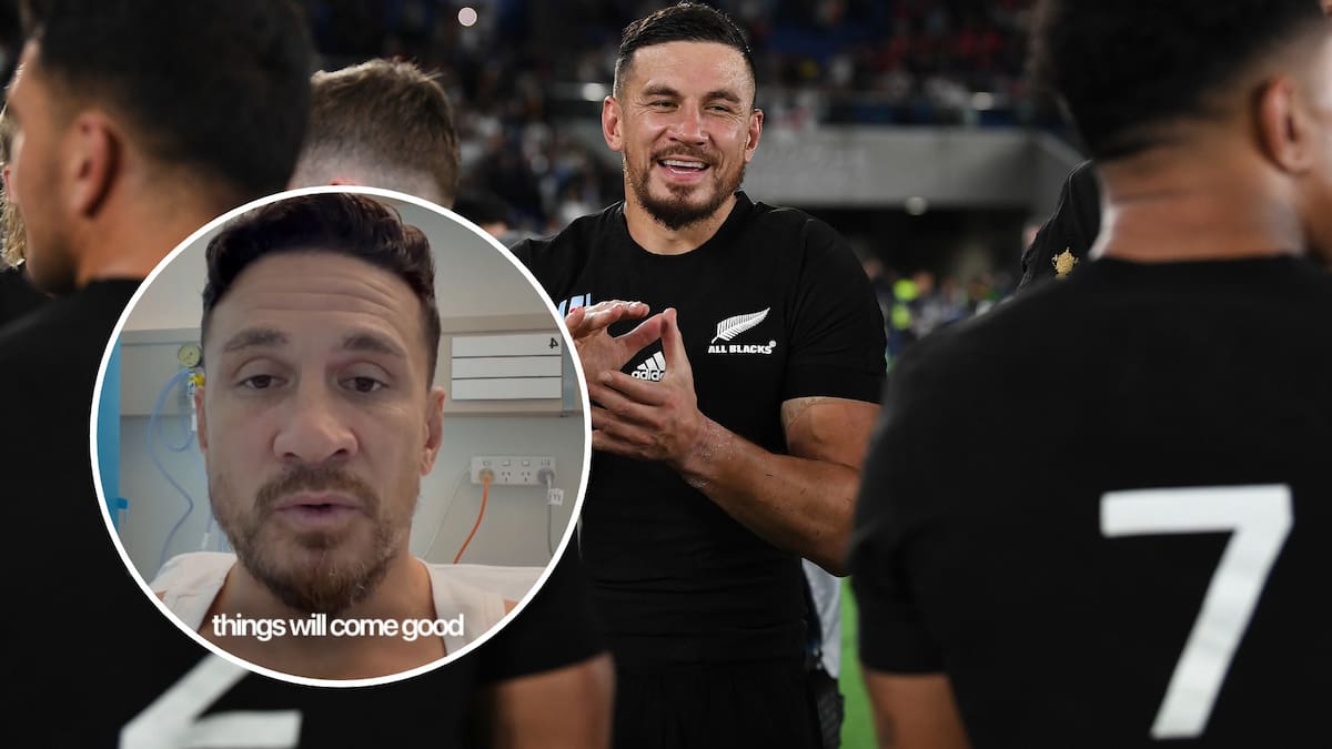 All Blacks: Sonny Bill Williams hospitalised after neck surgery develops an infection