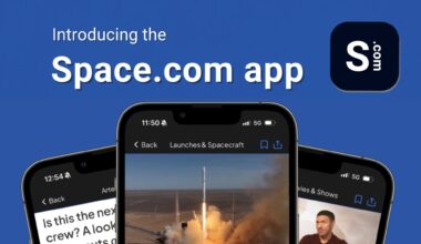 Space.com just launched an app! Get your inside scoop on space exploration
