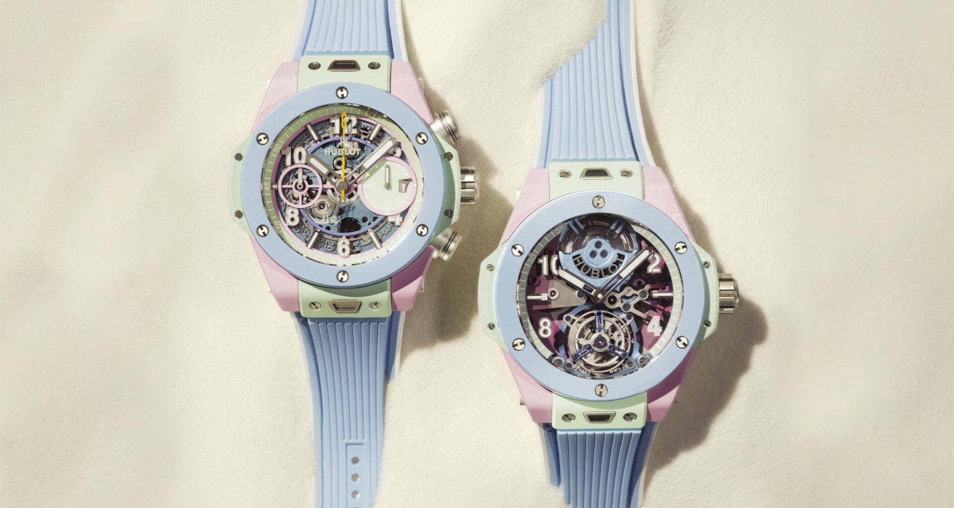 Introducing: The Colourful Hublot Big Bang Summer Collection in Pastel Ceramic