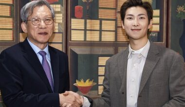 BTS RM Appointed First Global Ambassador for National Museum of Korea - 조선일보