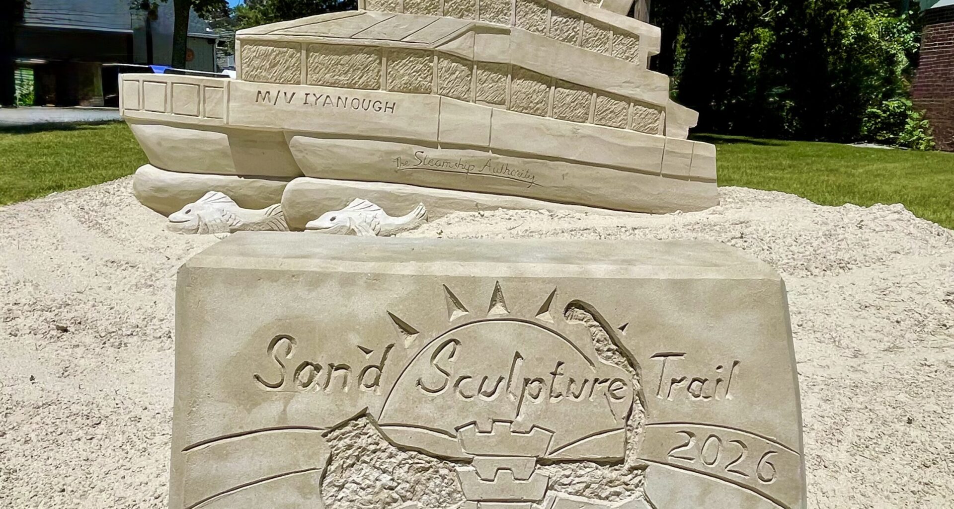 Sunday photo essay: 2026 Yarmouth Sand Sculptures