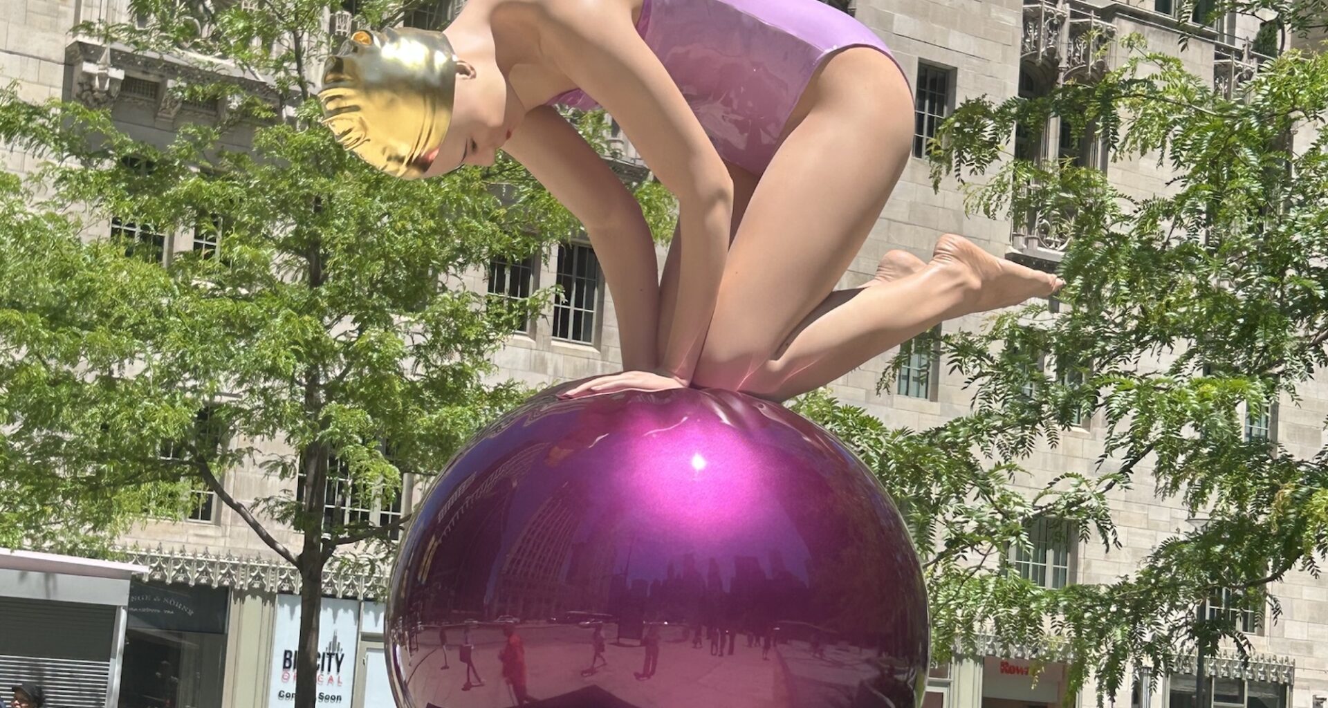 Swimmers On Parade? New Mag Mile Sculptures Aim To Recapture '90s Cow Magic