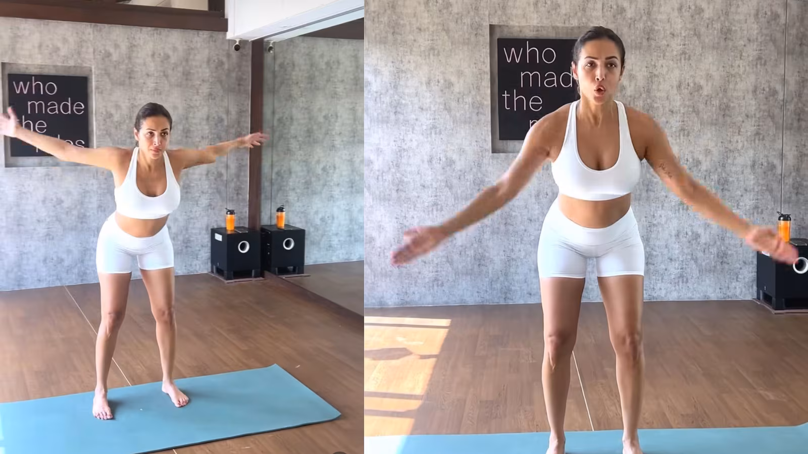 3. Malaika Arora: Turning Consistency Into Power At 52, Malaika Arora radiates energy, power and joy. She is passionately devoted to Yoga and often shares moments from her daily regimen with insights about different asanas. Though she mixes up her fitness practice with strength training, cardio workouts, pilates, dynamic movement and more, she turns to meditation and Yoga to ground herself. In 2018, she also co-founded Diva Yoga, a chain specialising in women-centric fitness, offering over 25 forms of yoga, pilates, and functional training. 3. Malaika Arora: Turning Consistency Into Power At 52, Malaika Arora radiates energy, power and joy. She is passionately devoted to Yoga and often shares moments from her daily regimen with insights about different asanas. Though she mixes up her fitness practice with strength training, cardio workouts, pilates, dynamic movement and more, she turns to meditation and Yoga to ground herself. In 2018, she also co-founded Diva Yoga, a chain specialising in women-centric fitness, offering over 25 forms of yoga, pilates, and functional training.