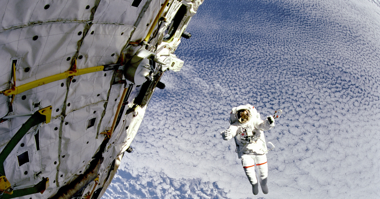 In May 1961, Alan Shepard became the first American in space, but only after a four-hour hold on the launch pad left him with a full bladder and no collection device, until he finally told the launch team he would have to go inside his sealed pressure suit, briefly short-circuiting his medical sensors