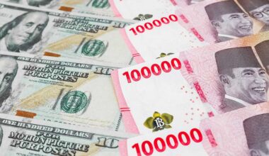 Indonesian rupiah falls to record low against US dollar