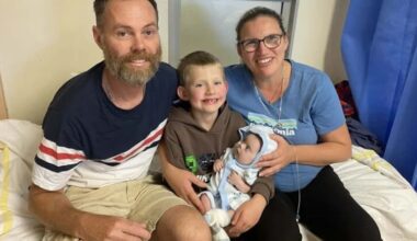 Little Luke’s remarkable journey through open-heart surgery