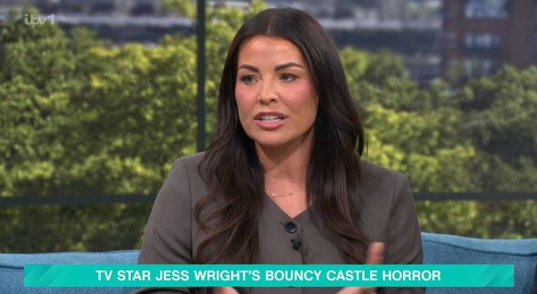 Jess Wright on This Morning Jess Wright on This Morning