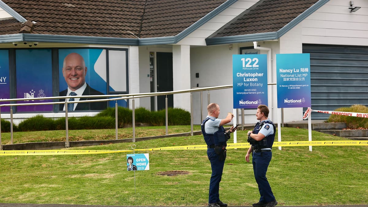 Arson charge laid over blaze at Prime Minister Christopher Luxon’s Northpark office