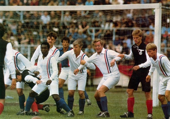 VICTORY, Pele, Sylvester Stallone, Michael Caine, 1981. (c) Paramount/courtesy Everett Collection