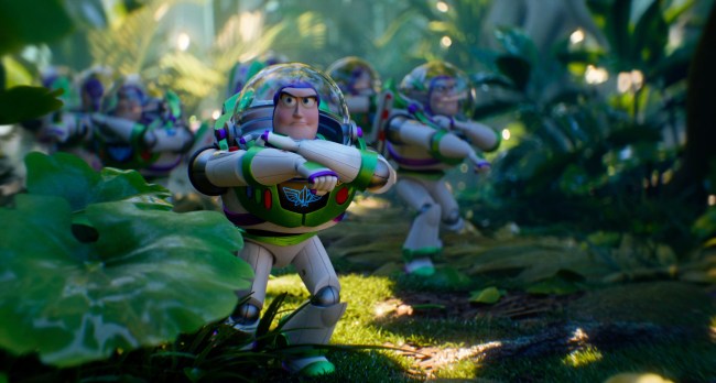 TOY STORY 5, Buzz Lightyear (voice: Tim Allen), 2026. © Walt Disney Studios Motion Pictures / Courtesy Everett Collection