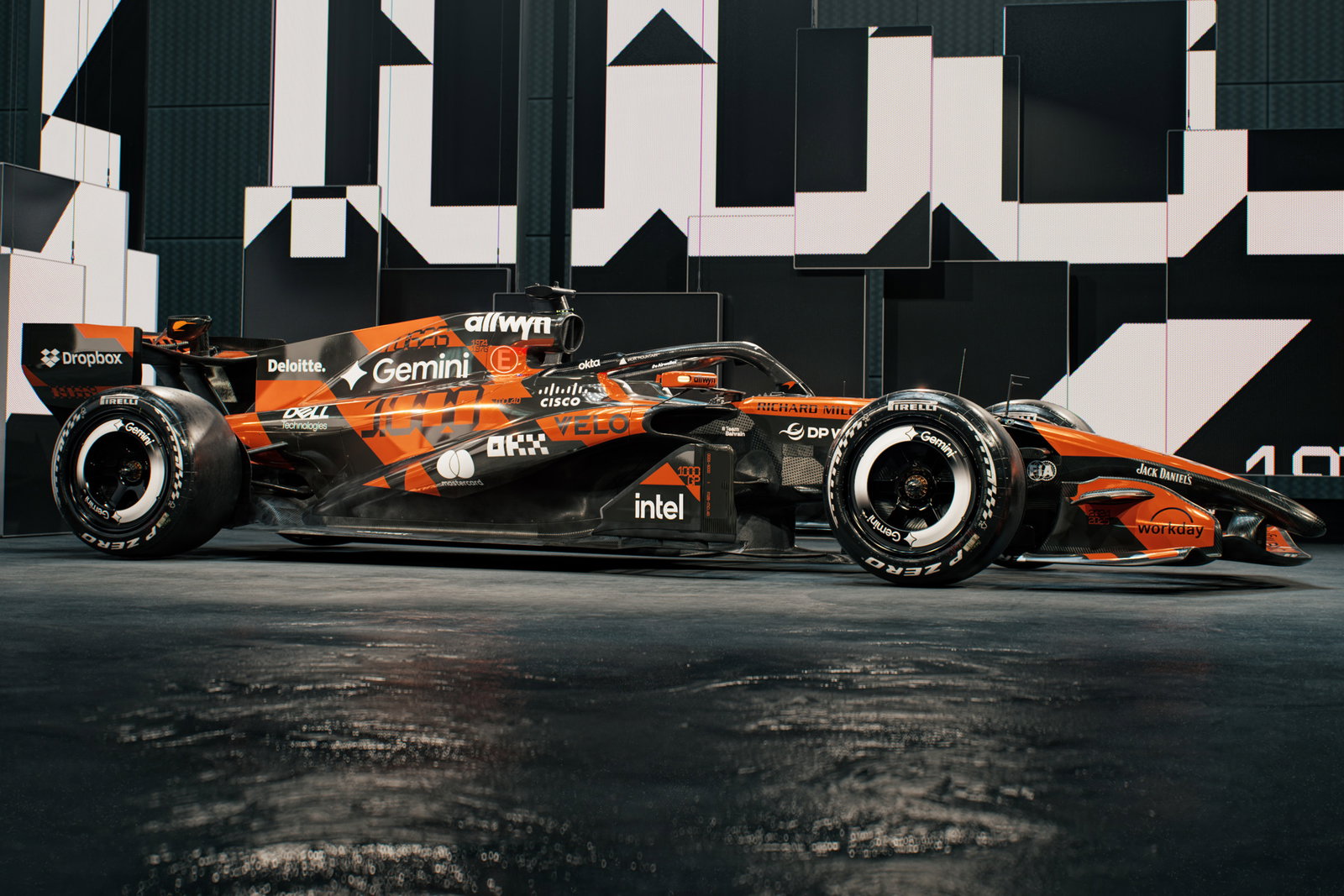 McLaren reveals livery for landmark 1000th race in F1