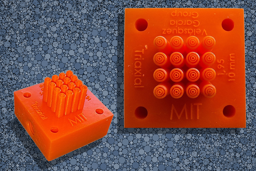 MIT Team 3D Prints Low-Cost Nozzle Arrays for Layered Drug-Delivery Particles