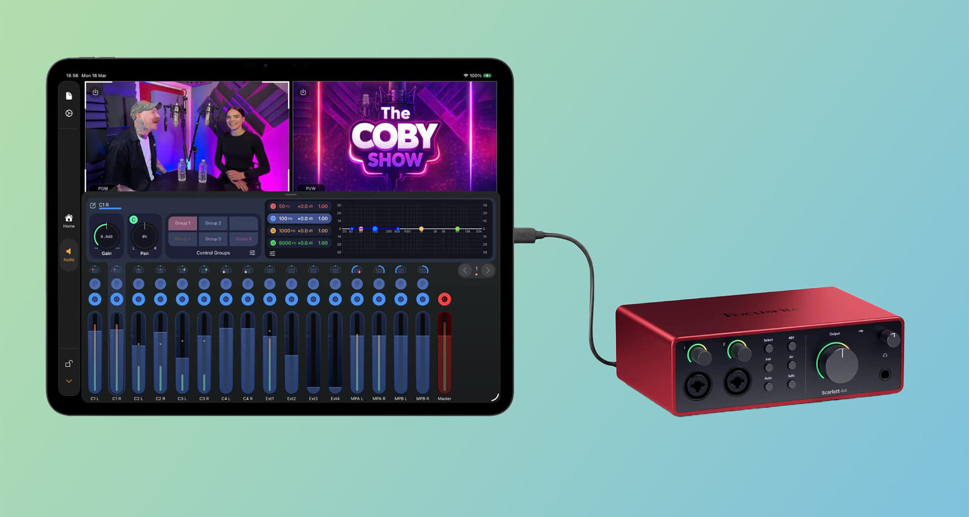 Mavis Studio Update Adds NDI Preview, PTZ Camera Control, and USB Audio to the iPad