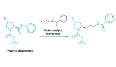 Cross-coupling preserves stereochemistry of chiral carboxylic acids